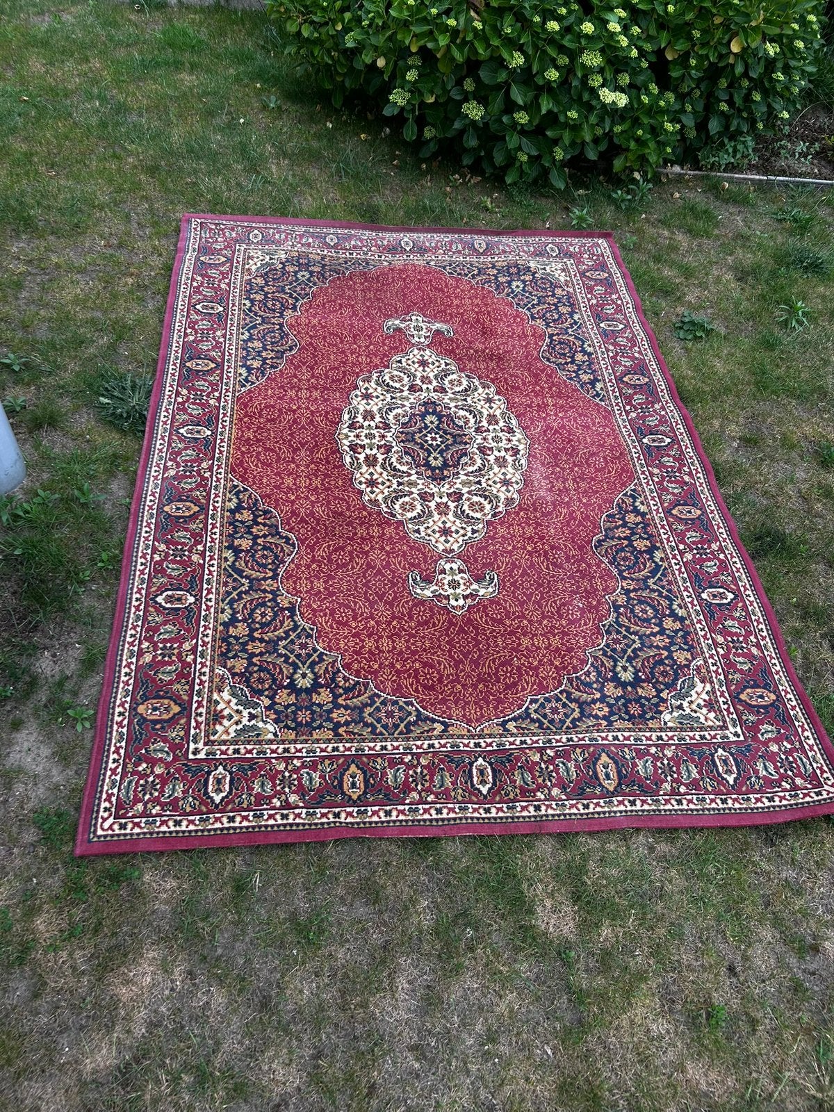 Handgemaakt Indiaas oosters tapijt 238  173 met certificaat, Huis en Inrichting, Gebruikt, 150 tot 200 cm, 200 cm of meer, Rechthoekig