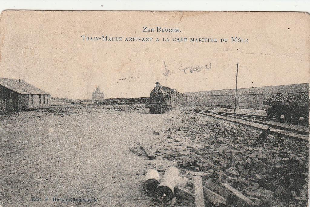 Train à vapeur Militaria Zeebrugge, Envoi