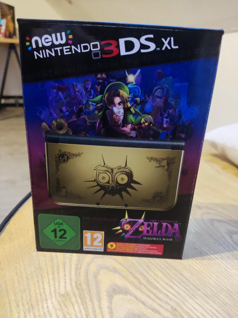 New Nintendo 3DS XL Zelda Majora's Mask – Pack Complet, Games en Spelcomputers, Spelcomputers | Nintendo 2DS en 3DS, Ophalen of Verzenden