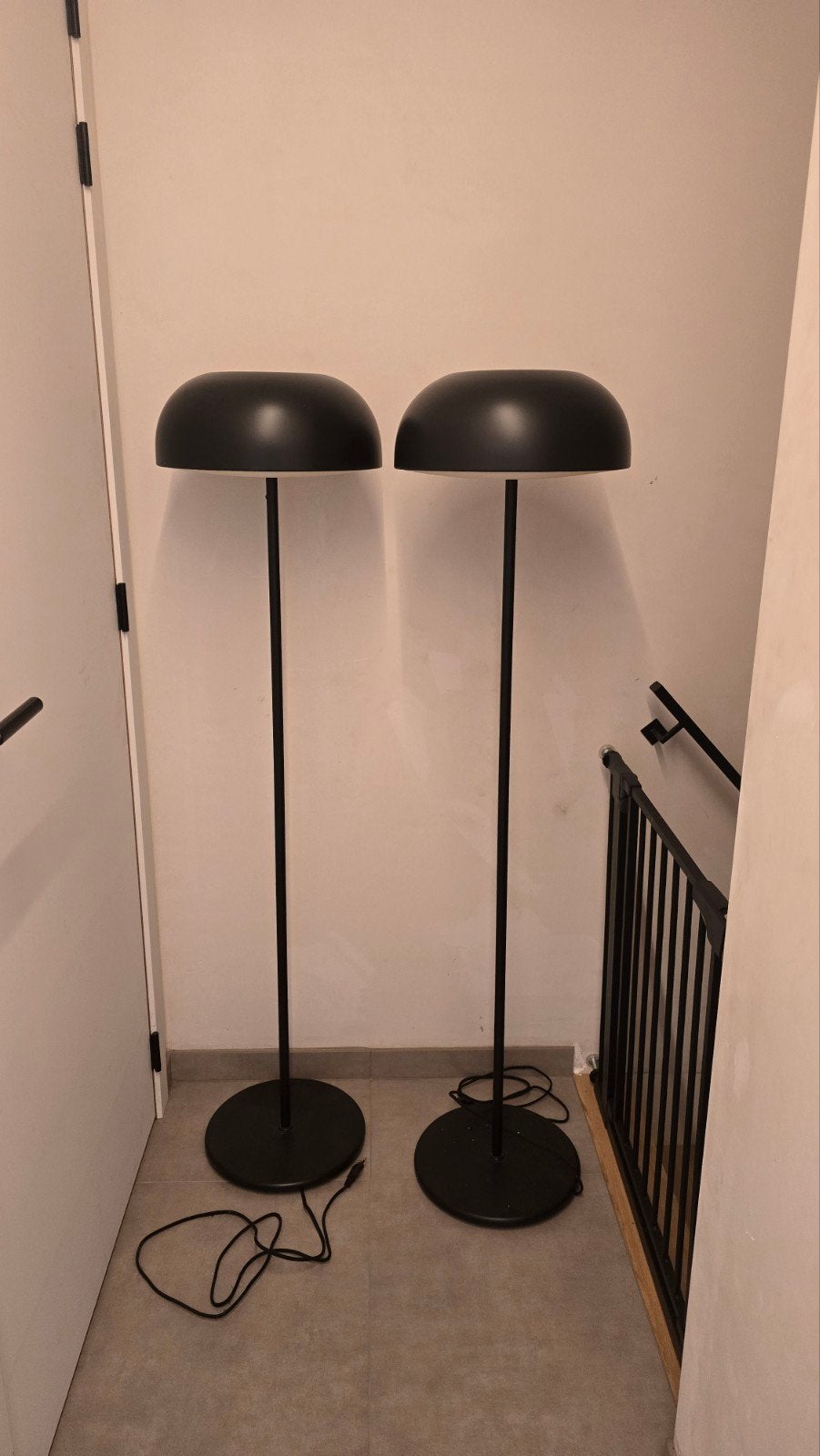Ikea Nymane staande lampen, Huis en Inrichting, Ophalen, Zo goed als nieuw, Metaal, 100 tot 150 cm