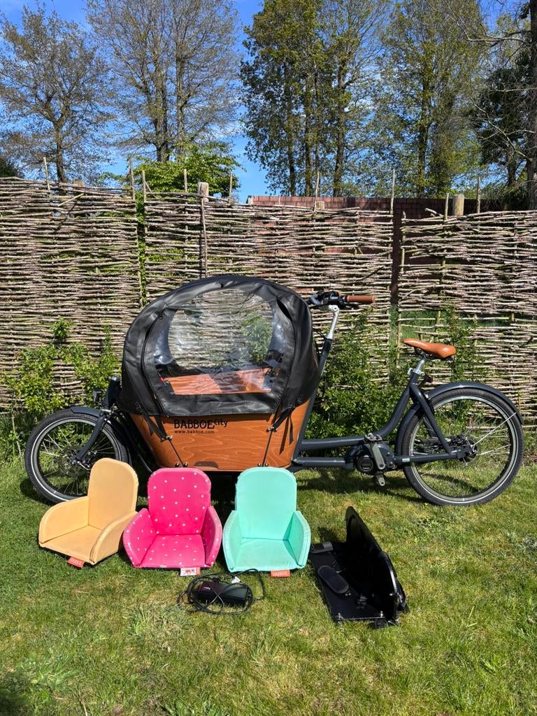 Babboe City Mountain bakfiets, Fietsen en Brommers, Ophalen, Zo goed als nieuw