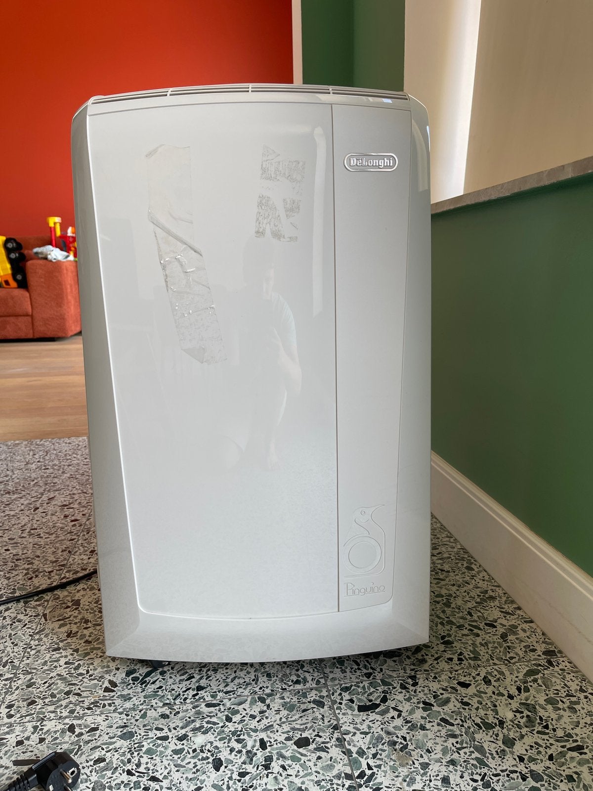 Delonghi airo - pinguino, Electroménager, Climatiseurs, Comme neuf, Enlèvement, Télécommande, Refroidissement et Déshumidification
