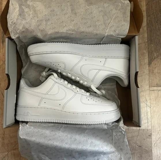 Nike Air Force 1 Maat 37.5, Verzenden, Wit, Nike, Nieuw