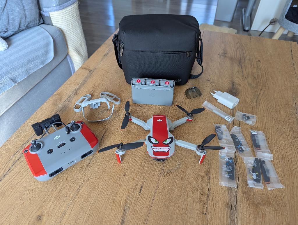 DJI Mini 2 fly more combo + flycase, Audio, Tv en Foto, Drones, Gebruikt, Cameradrone, Topkwaliteit, DJI, Minder dan 250 gram