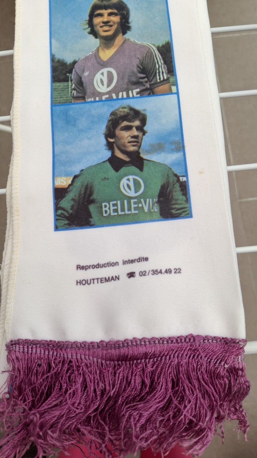 Sjaal supporter Anderlecht, Ophalen of Verzenden, Gebruikt, Vaantje of Sjaal