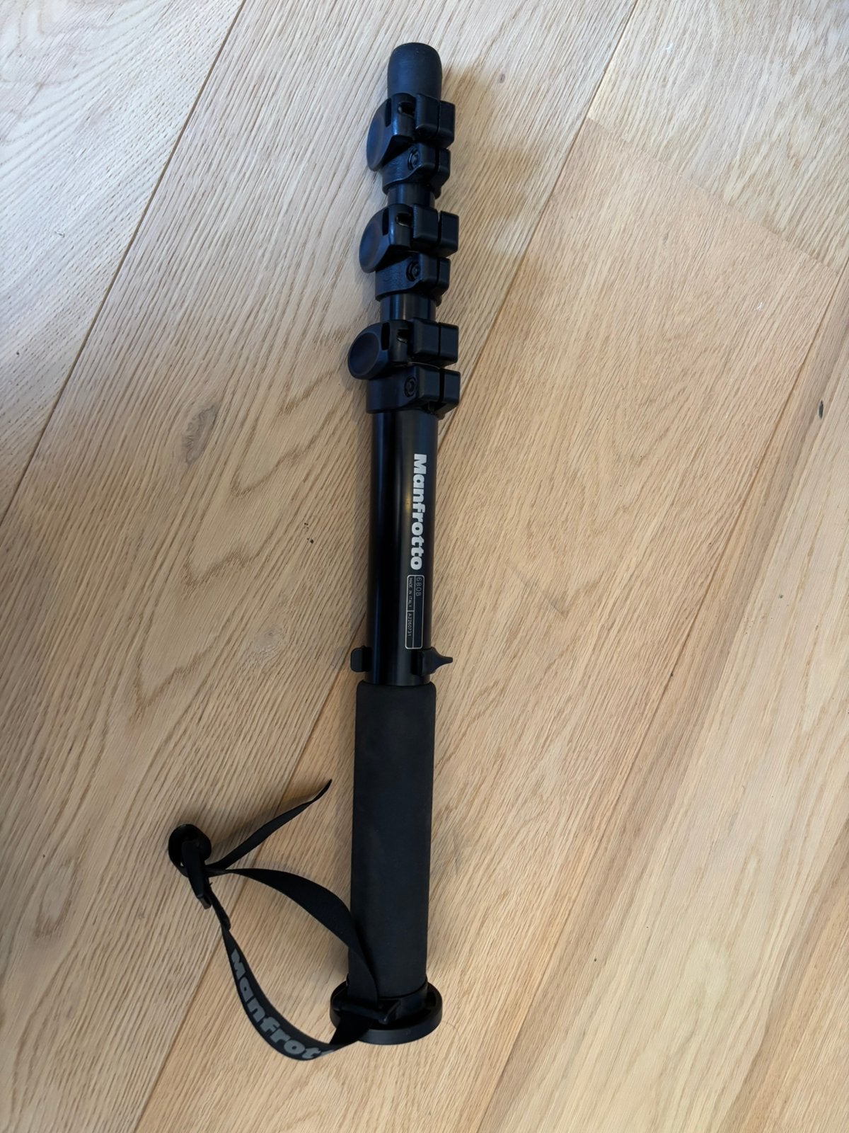 Manfrotto 1 poot statief 680B, Audio, Tv en Foto, Fotografie | Statieven en Balhoofden, Ophalen, Zo goed als nieuw, Manfrotto
