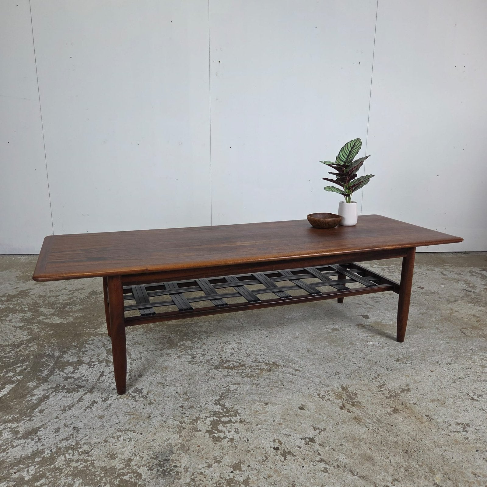 Table basse en palissandre Dutch design - Topform, 1960, Enlèvement