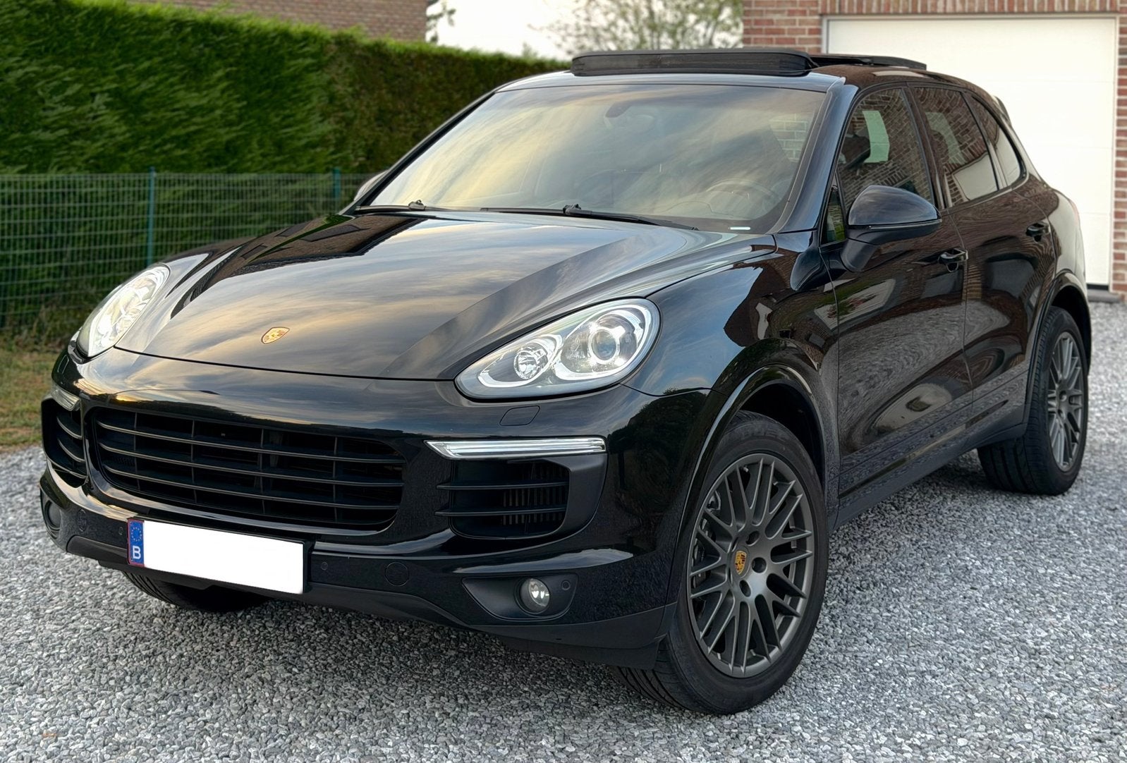 Porsche Cayenne Platinum Edition 3.0 V6 — 262 pk — 2016, Auto's, Cayenne, Alcantara, Zwart, Diesel