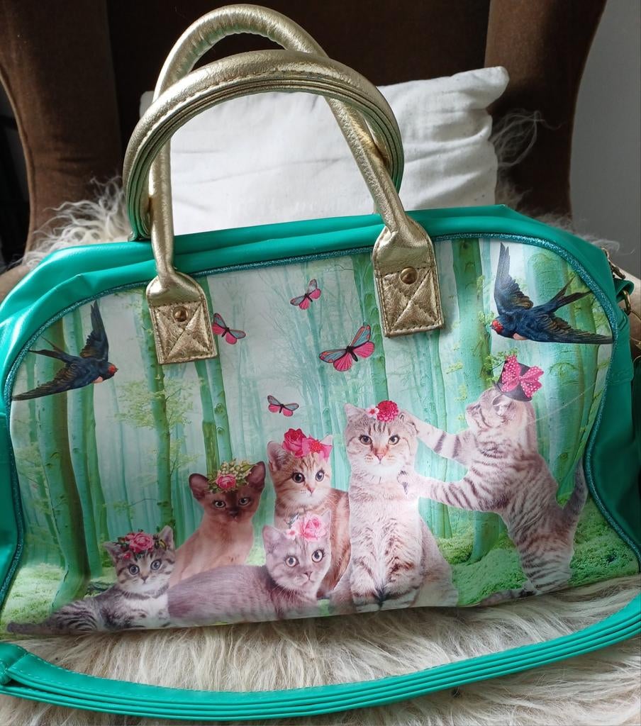 Prachtige reistas van De Kunstboer, 40 tot 60 cm, Gebruikt, Overige kleuren, Minder dan 35 cm