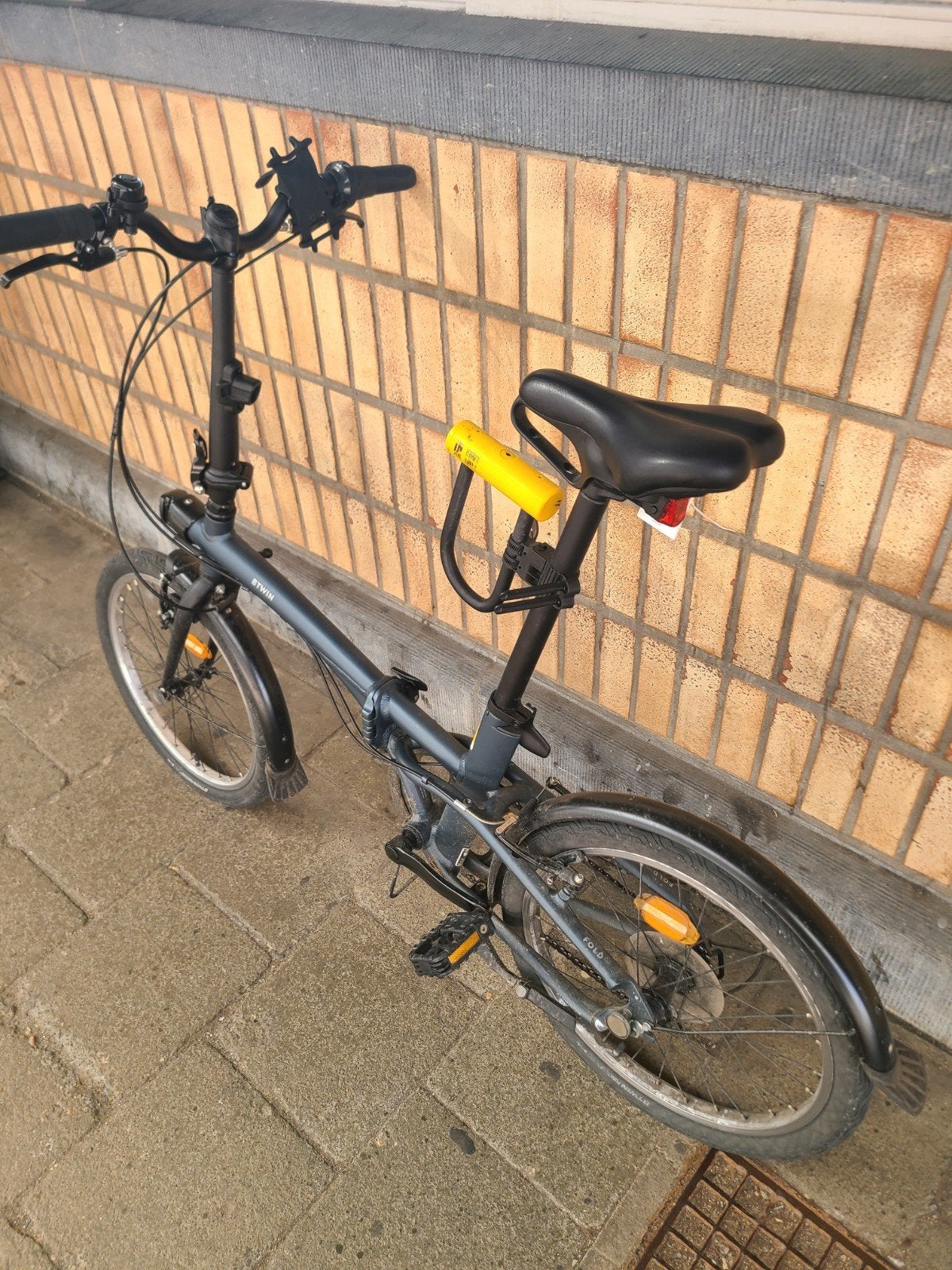 BTWIN
VÉLO PLIANT FOLD 500 BLEU FONCE, Vélos & Vélomoteurs, Enlèvement