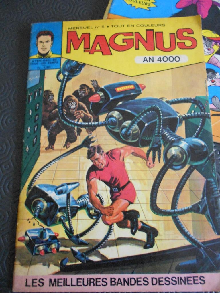 BD / COMICS des années 60 (lot de 5), Livres, Comics, Enlèvement, Utilisé