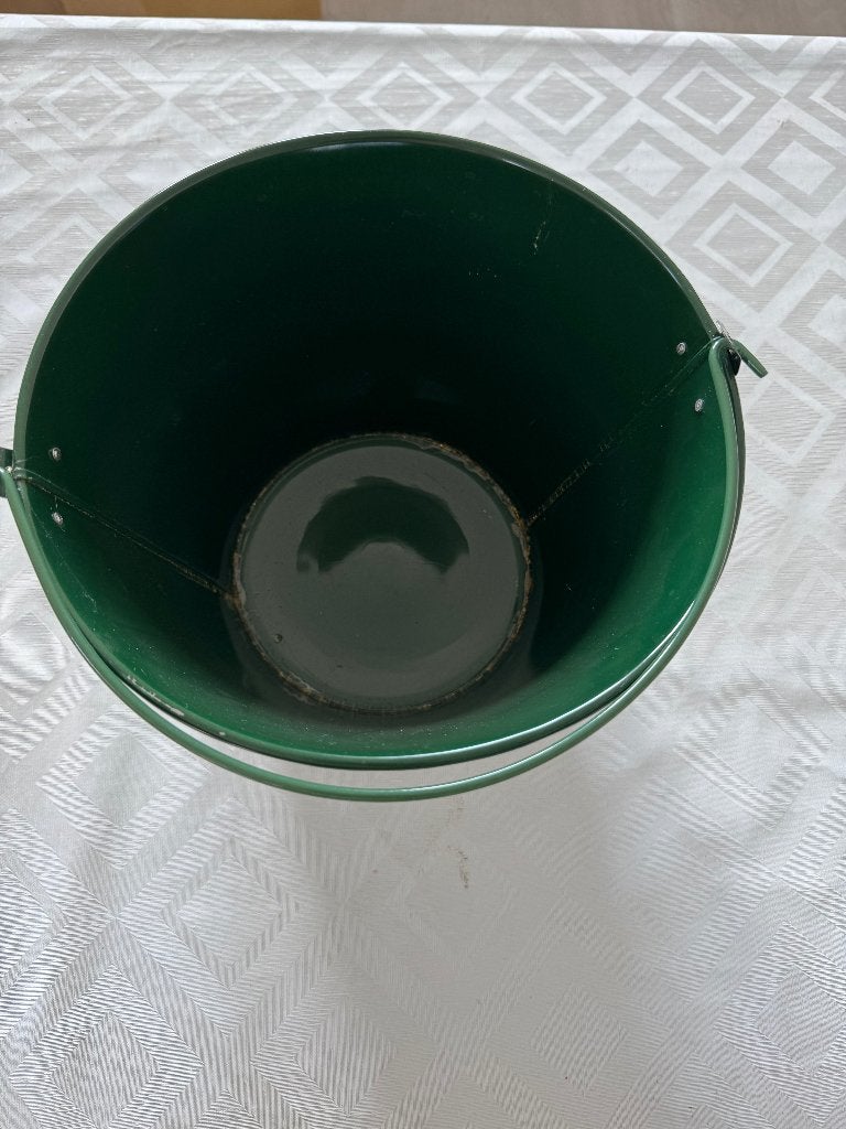 Originele Carlsberg metalen ijsemmer – rond – reclameartikel, Ophalen, Zo goed als nieuw, Overige typen, Overige merken