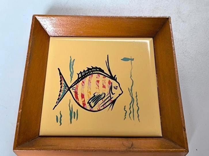 Decoratief tegeltje, Villeroy en Boch, Antiek en Kunst, Ophalen of Verzenden