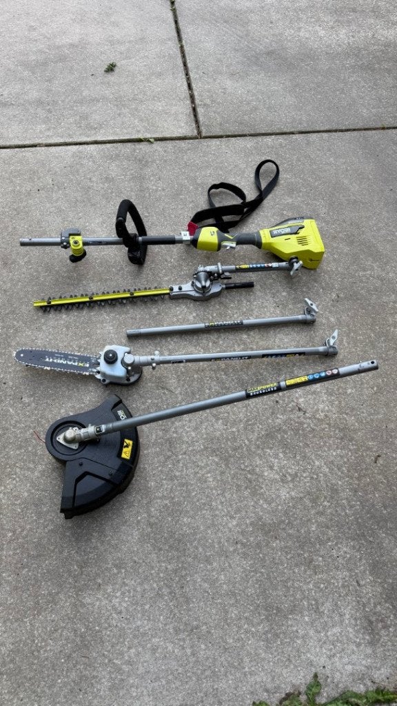 Ryobi 36V multifunctionele trimmer set, Ophalen, Gebruikt