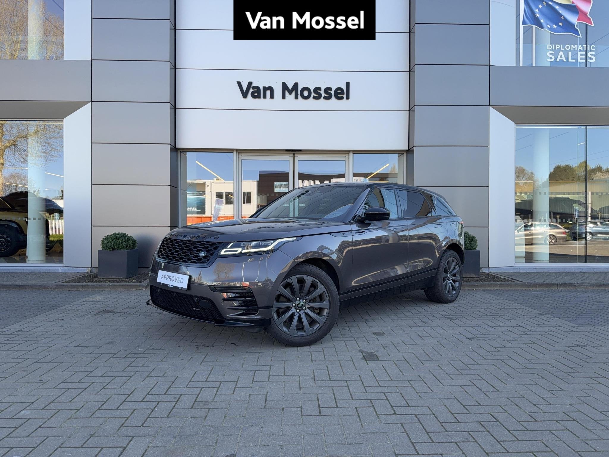 Land Rover Range Rover Velar 2.0 P400e AWD S PHEV, Autos, Cuir, Argent ou Gris, Achat, Euro 6