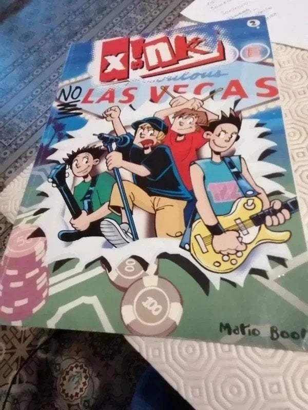 Xink : No Las Vegas, Boeken, Gelezen, Eén stripboek, Matio Boon, Ophalen of Verzenden