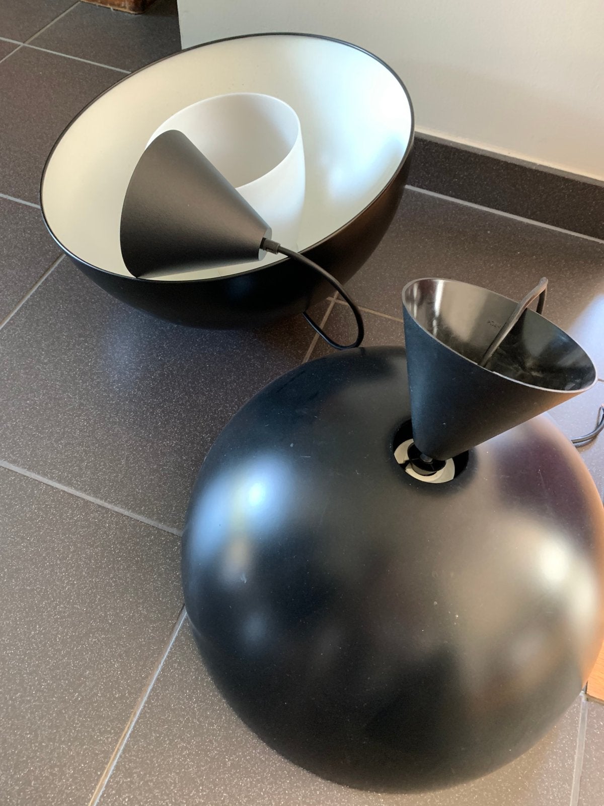 2 Hanglampen, Ophalen, Nieuw, Metaal, Minder dan 50 cm
