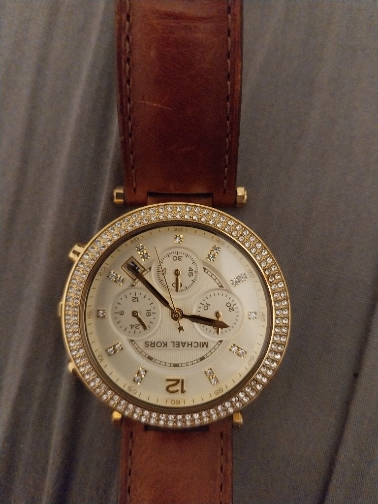 Montre Michael Kors pour femme, Montre-bracelet, Autres marques, Enlèvement ou Envoi, Cuir