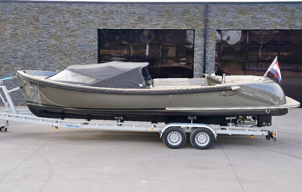 Pieterman 860, Watersport en Boten, Sloepen, Binnenboordmotor, 6 meter of meer, Diesel, Ophalen of Verzenden
