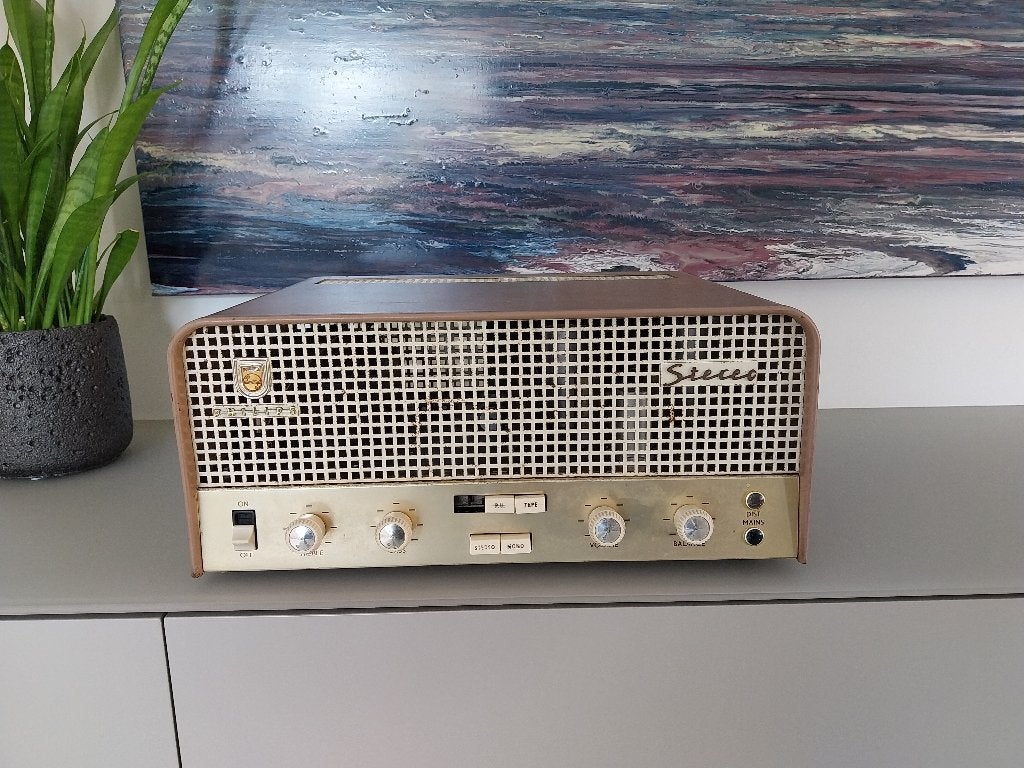 Buizenversterker Stereo Philips AG9014, Ophalen, Versterker