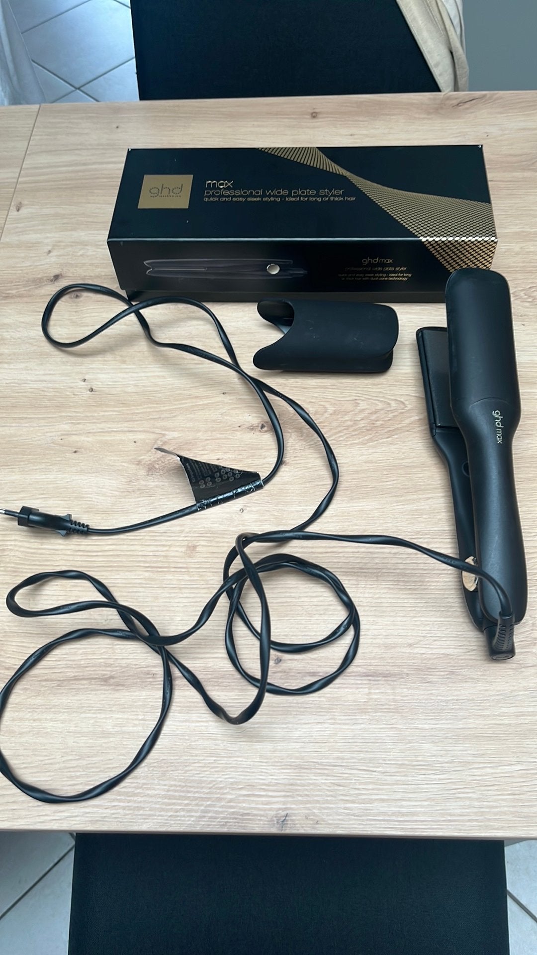 ghd Max Lisseur, Handtassen en Accessoires, Uiterlijk | Haarverzorging, Ophalen of Verzenden, Zo goed als nieuw