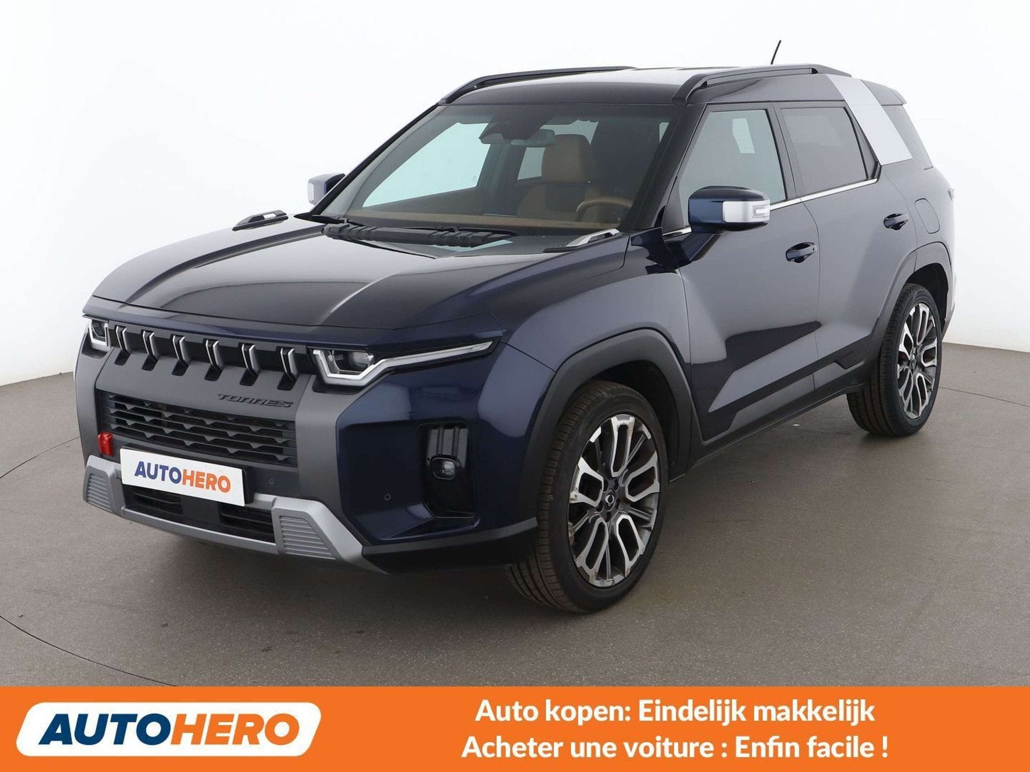 SsangYong Torres 1.5 T-GDI Dream (automatique), Autos, Cuir, Euro 6, Détection des panneaux routiers, 5 places