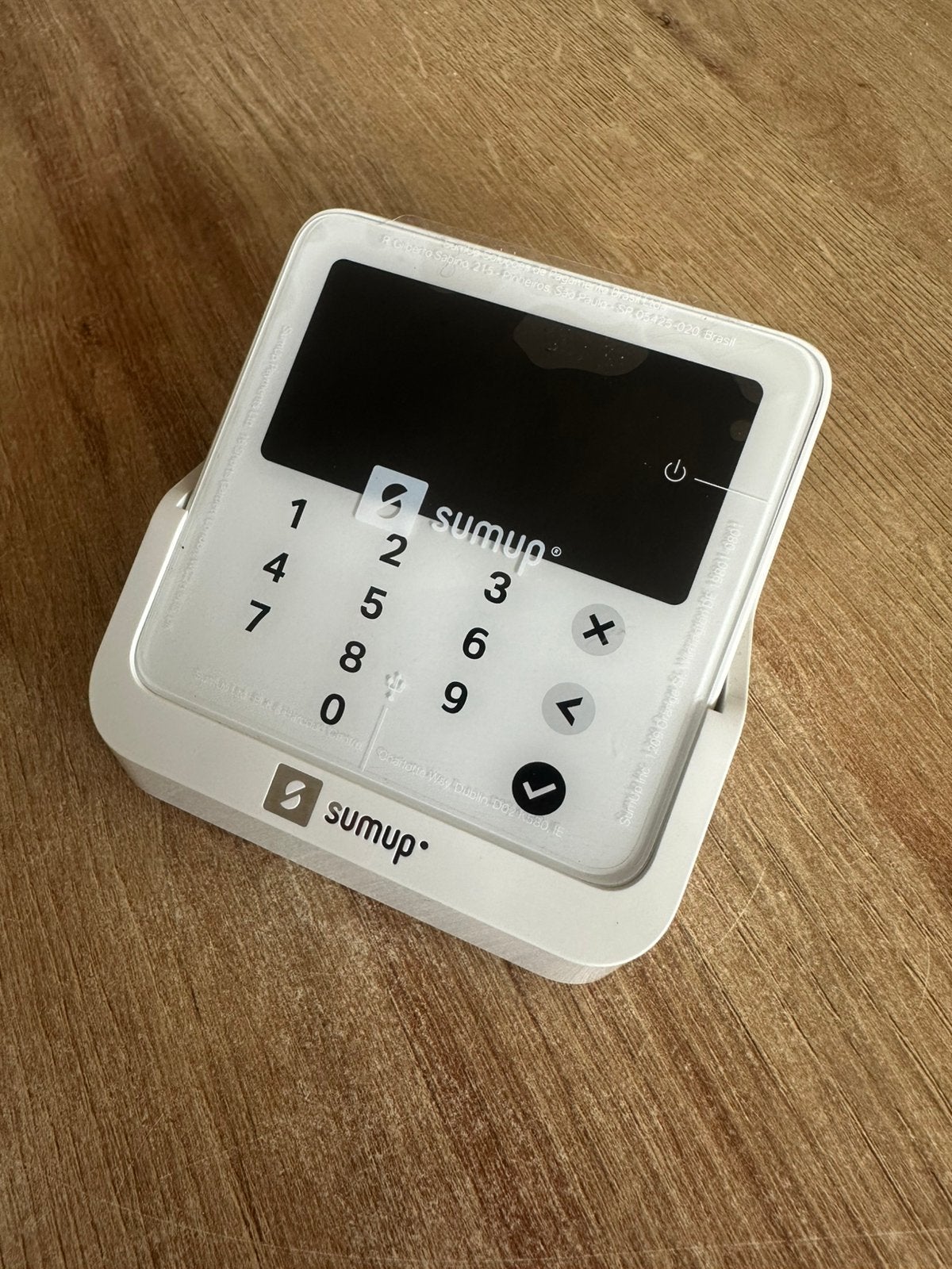 SumUp bankcontact, Enlèvement ou Envoi