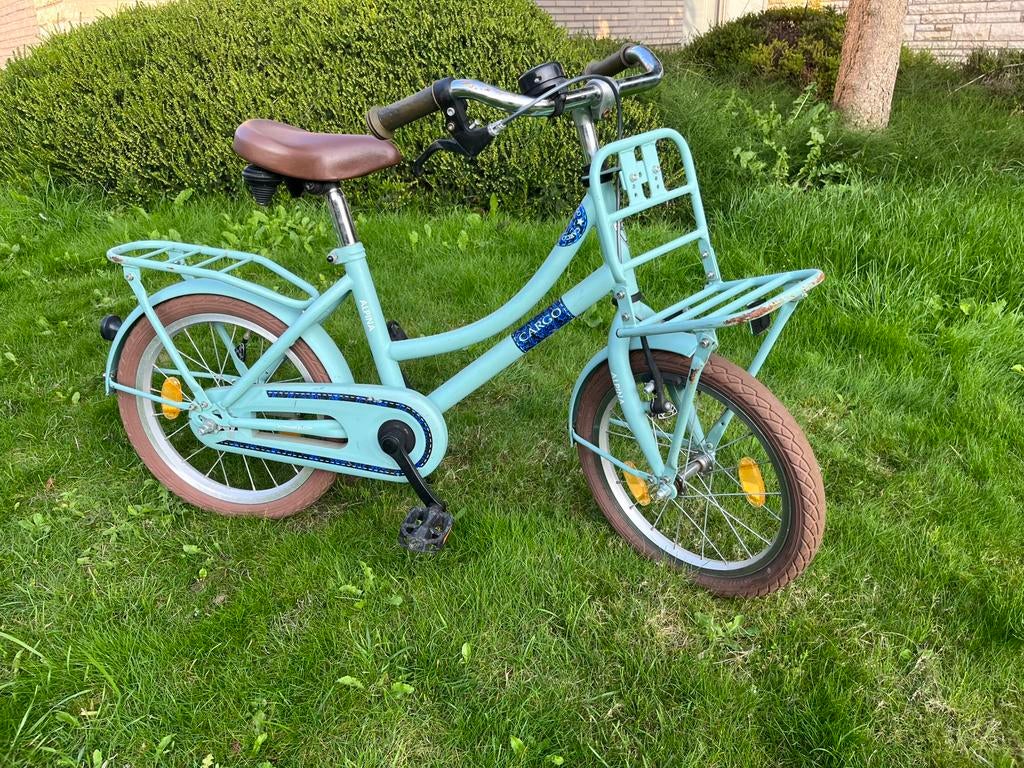 Kinderfiets Alpina 16 inch in goede staat, Fietsen en Brommers, Fietsen | Meisjes, Ophalen of Verzenden, Gebruikt, 16 inch, Handrem