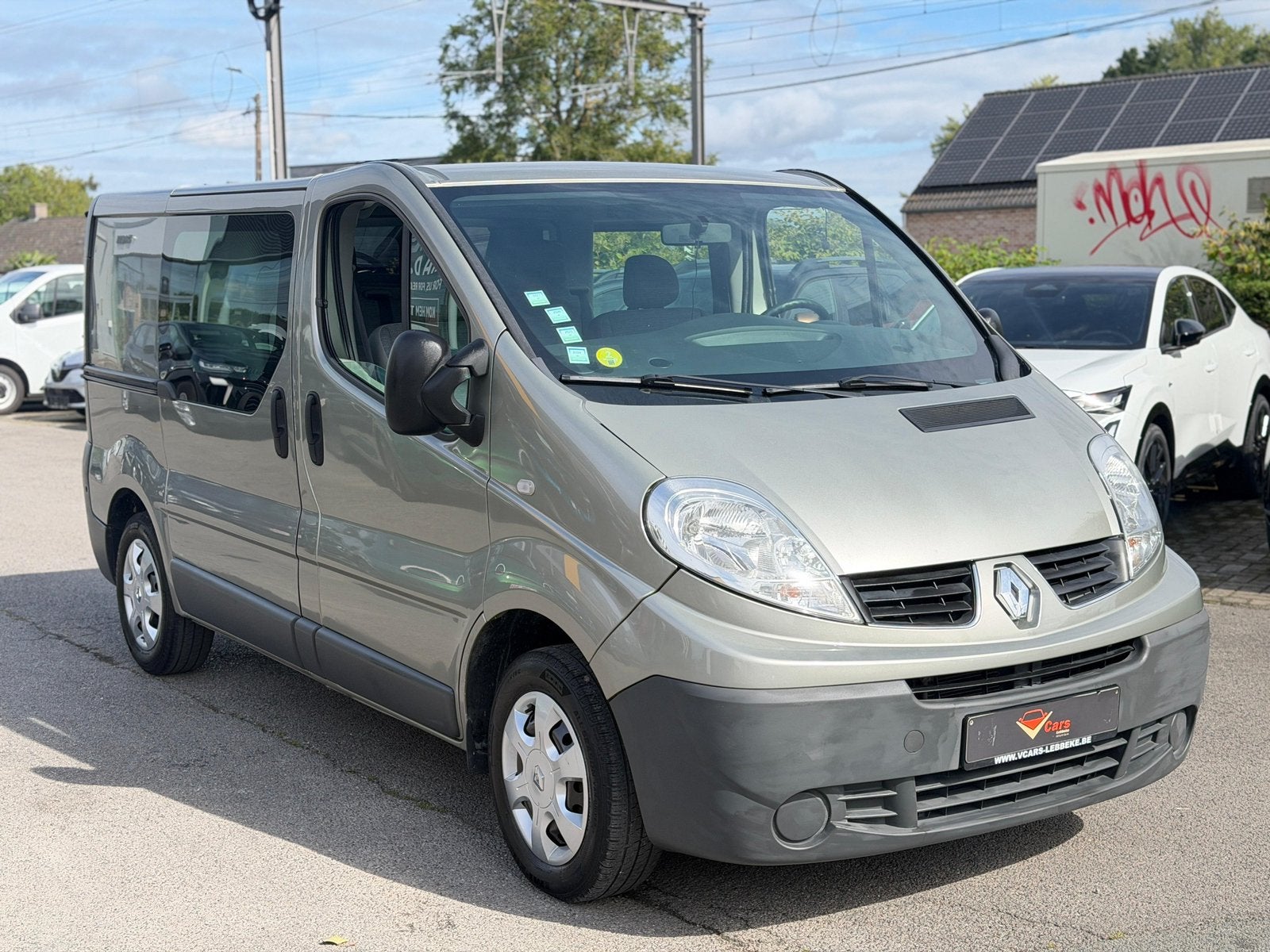 Renault trafic dubbele cabine navi airco PERF STAAT+ keuring, Bluetooth, Renault, Bedrijf, Te koop