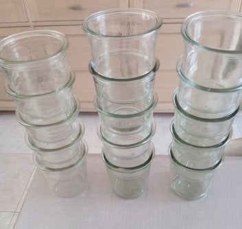 glazen potten confituur hobby ?, Hobby & Loisirs créatifs, Bricolage, Enlèvement ou Envoi