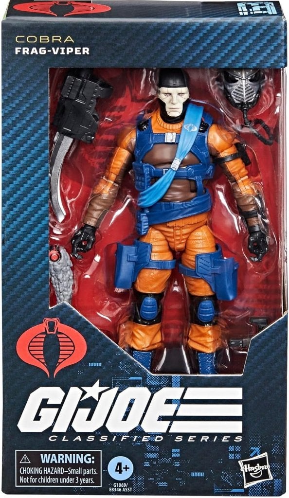 Gi Joe Classified Frag-Viper, Verzamelen, Poppetjes en Figuurtjes, Verzenden, Nieuw