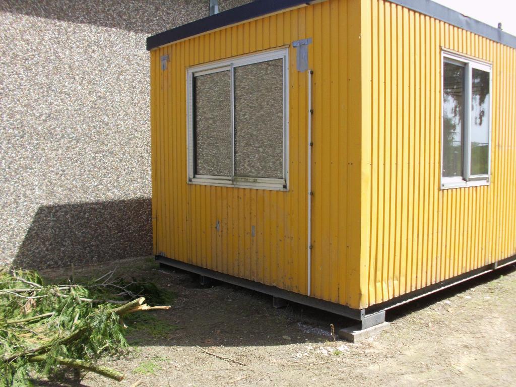 bureau container werfkeet, Doe-het-zelf en Bouw, Containers, Ophalen