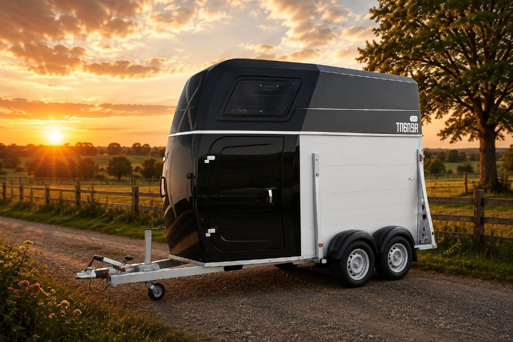 atec thenas 2500 2 paards paardentrailer ( op voorraad ), Animaux & Accessoires, Chevaux & Poneys | Semi-remorques & Remorques
