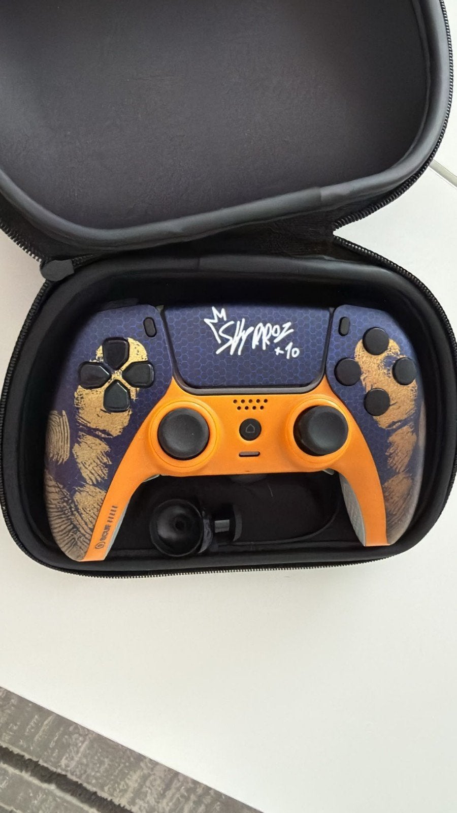Manette scuff réflexe Skyrroz !!, Enlèvement