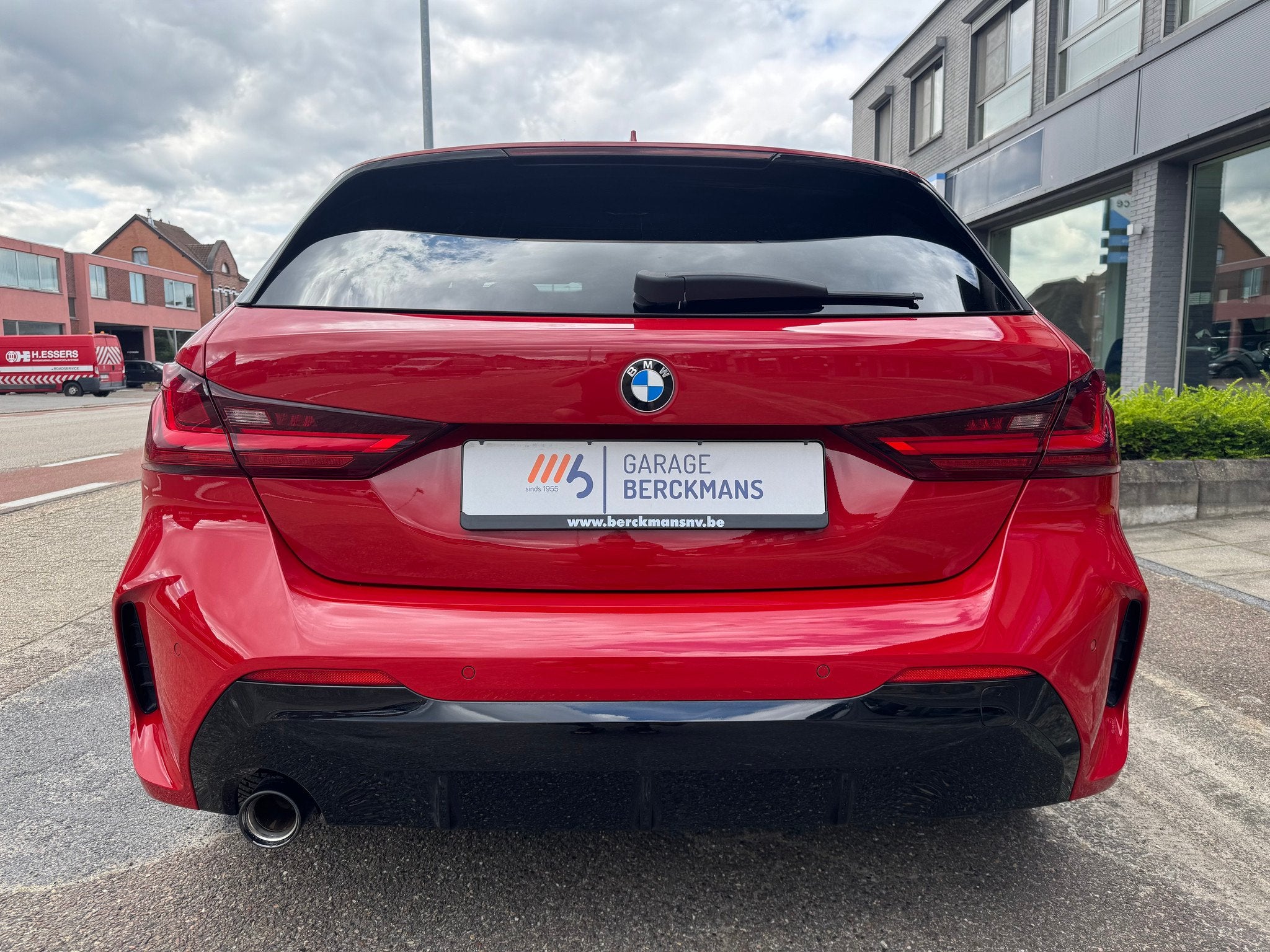 BMW 116 1.5 Benzine + LED-Lampen + M-Pack + Shadow Line, Auto's, Voorwielaandrijving, Gebruikt, Euro 6, 124 g/km