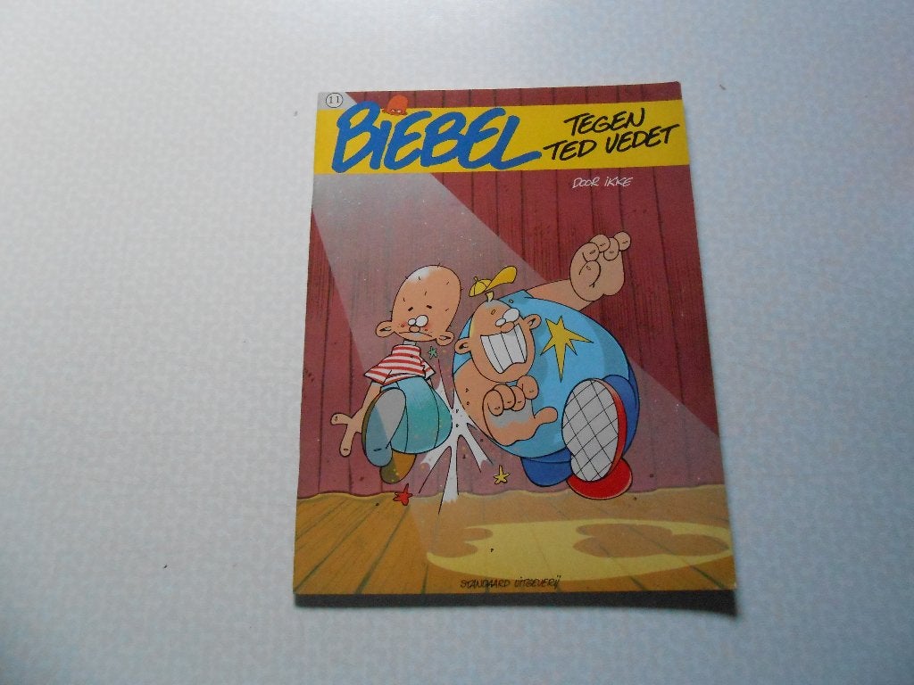 Biebel 11 Biebel tegen Ted Vedet 1989 1 ste druk., Boeken, Eén stripboek, Nieuw, Ophalen of Verzenden, Legendere