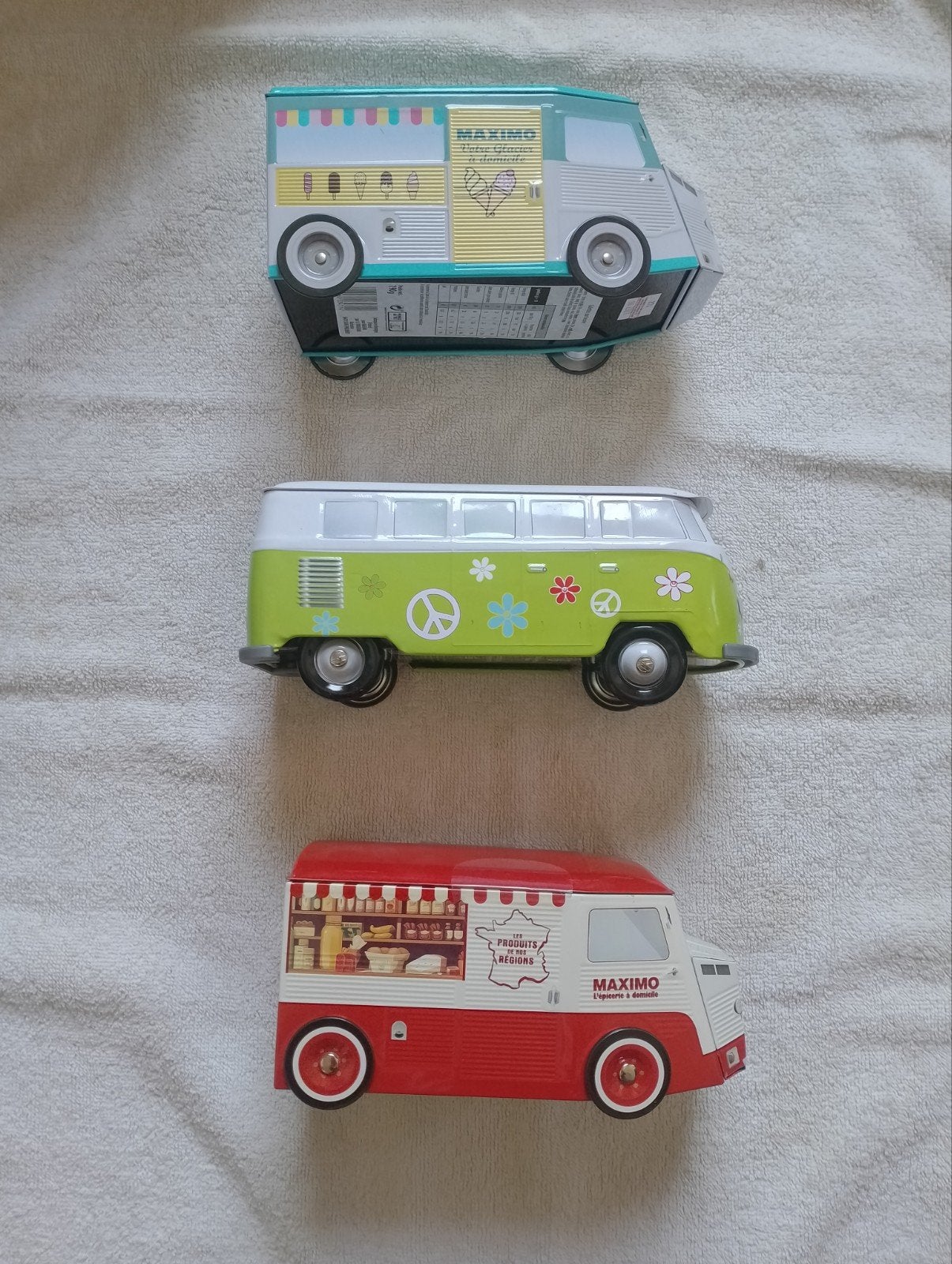 voiture biscuit, Enlèvement