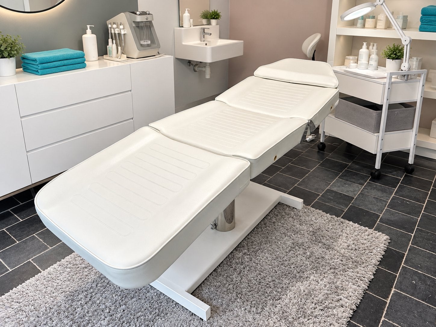 Professionele behandelstoel / schoonheidssalon stoel, Huis en Inrichting, Ophalen, Zo goed als nieuw