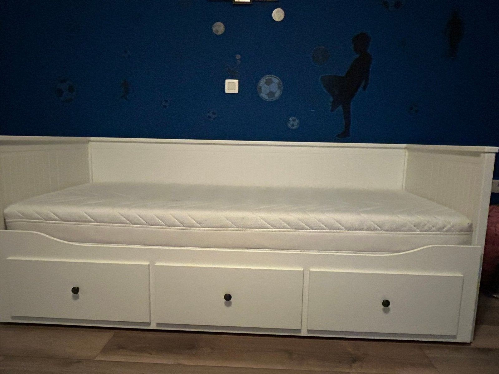 Bed met lades, Ophalen, Gebruikt