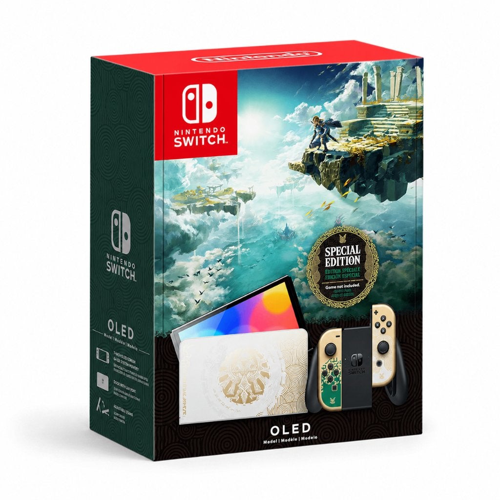 Nintendo Switch OLED Tears of the Kingdom Edition €309,99, Games en Spelcomputers, Games | Nintendo Switch, Zo goed als nieuw