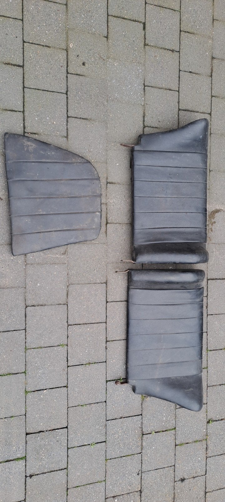 Rugleuningen porsche 911 jaren 60, Ophalen