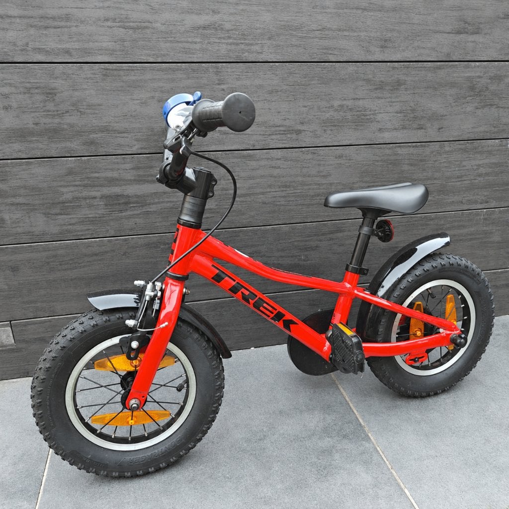 Trek Precaliber 12 inch kinderfiets, Ophalen, Terugtraprem, Zijwieltjes, Trek