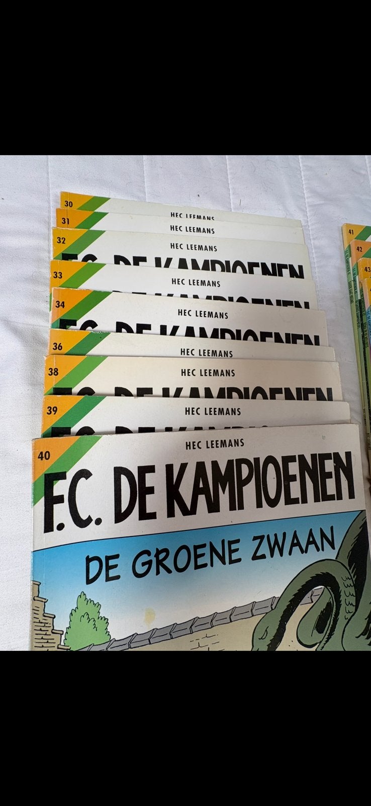 Fc de kampioenen strips 30tot40, Ophalen, Zo goed als nieuw
