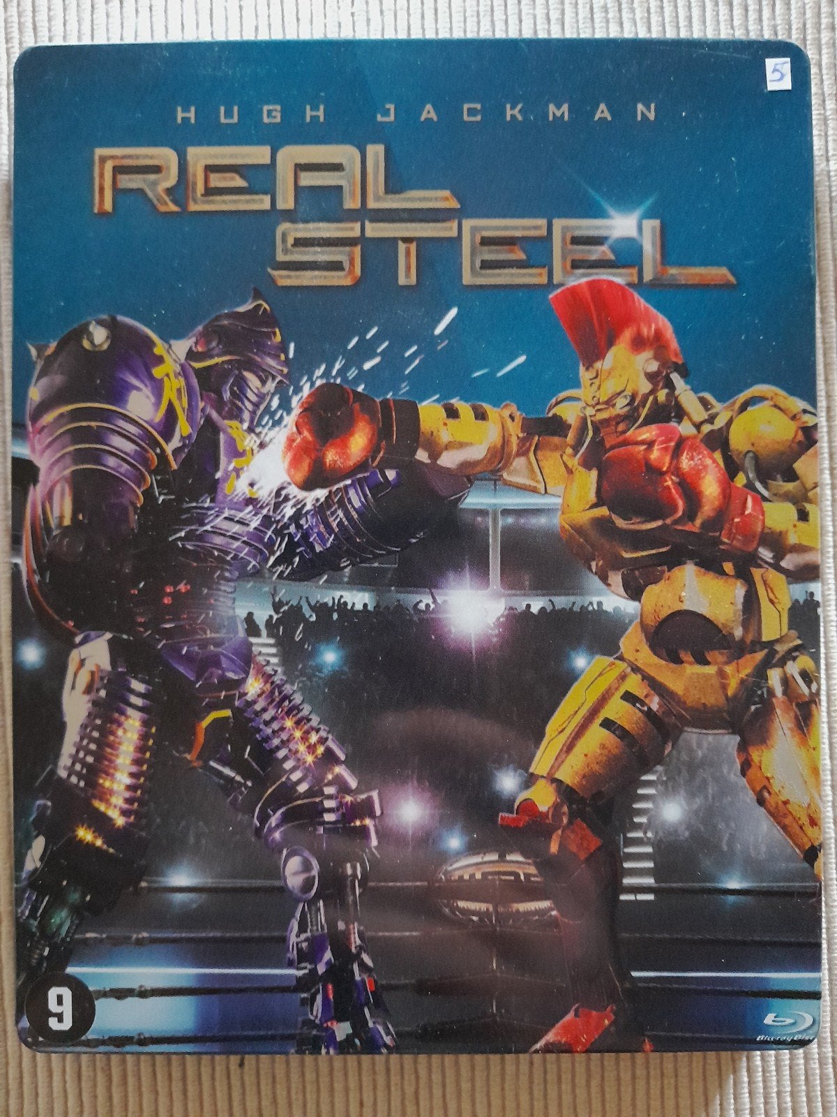 Real steel (steelcase), Ophalen of Verzenden, Zo goed als nieuw, Actie, Boxset