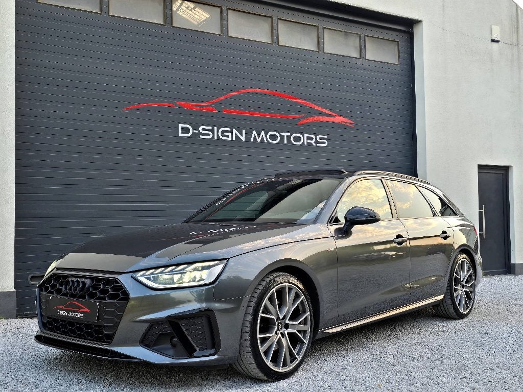 AUDI A4 AVANT 35 TFSI S LINE (150pk) S TRONIC 2022 87.849km, Auto's, 4 cilinders, 1984 cc, A4, Leder