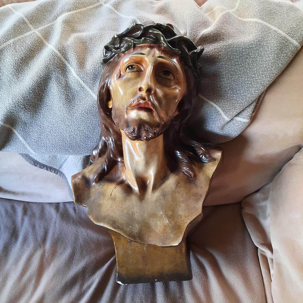 Jesus buste ..goeie staat ..nr 5 . 40 euro ., Antiek en Kunst, Ophalen of Verzenden