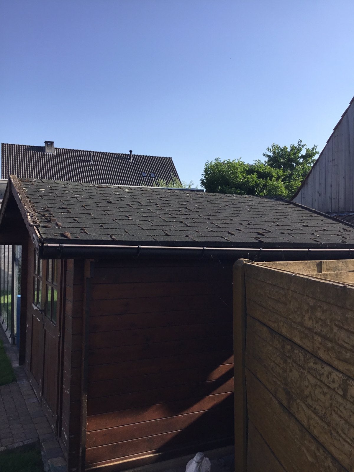 Tuinhuis te koop, Tuin en Terras, Ophalen, Gebruikt, Hout, Tuinhuis