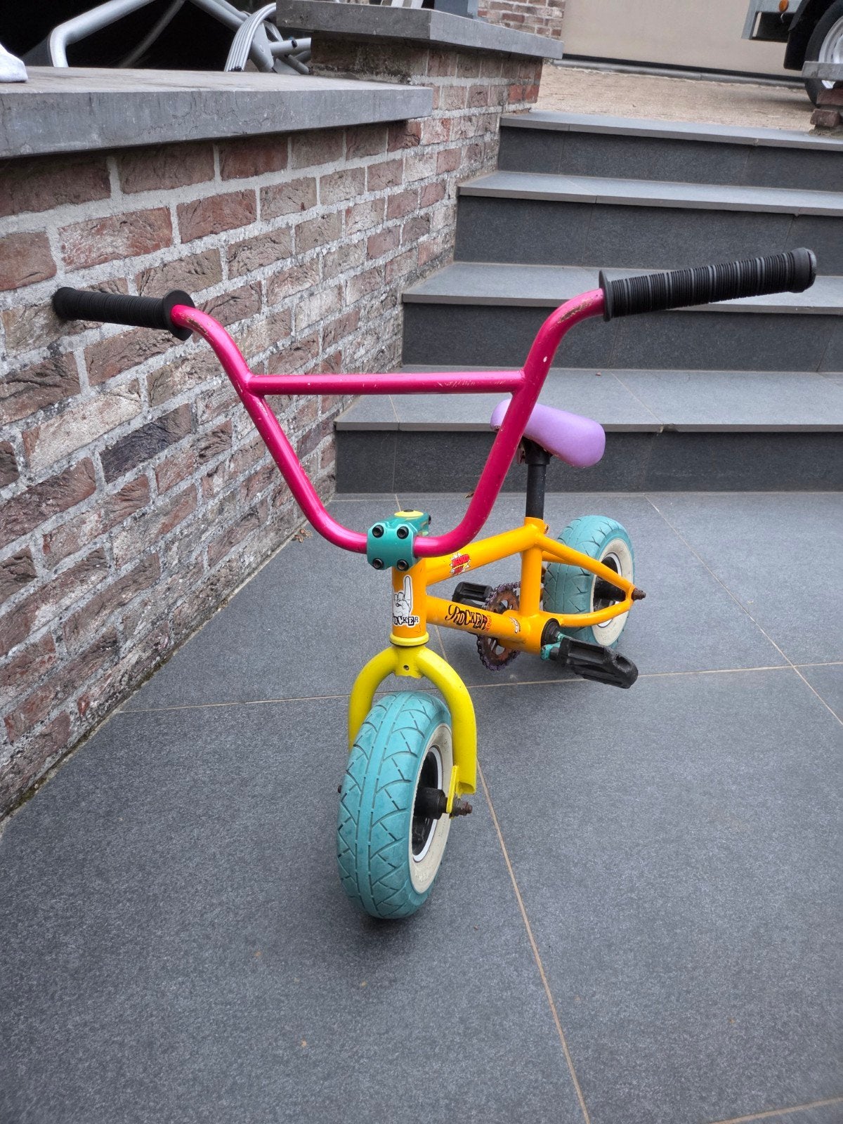 mini rocker bmx, Ophalen