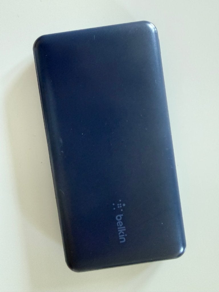 Belkin BoostCharge Power Bank 10K – 10.000 mAh, Ophalen of Verzenden, Zo goed als nieuw, Belkin