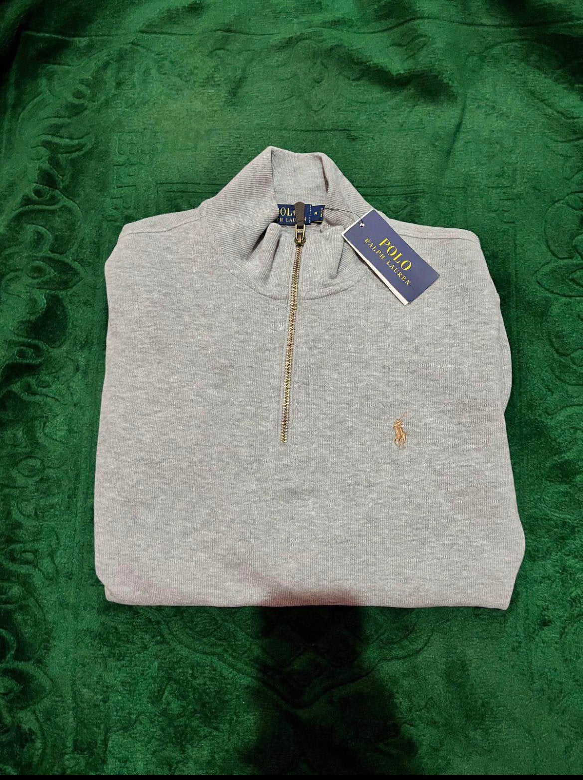 Polo Ralph Lauren Half-Zip - Lichtgrijs, Kleding | Heren, Polo's, Verzenden, Nieuw, Maat 48/50 (M), Grijs